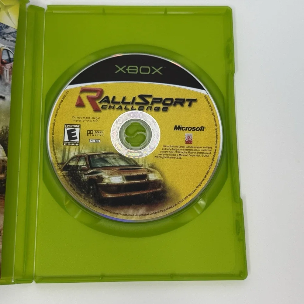 RalliSport Challenge (Microsoft XBox, 2002) CIB Complete w/ Manual Tested Works